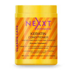 NEXXT Кондиционер-кератин для реконструкции и разглаживания волос 1000 мл - фото 10284