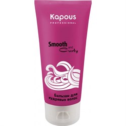 Kapous Smooth and Curly Бальзам для прямых волос 300 мл - фото 10356