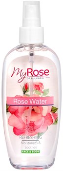 BULGARIA MY ROSE Розовая вода для лица и тела спрей 220 мл - фото 17405