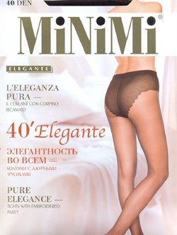 MiNiMi Колготки Elegante 40 (ажурн.трусики) DAINO 4 - фото 19839