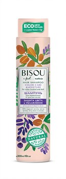 BISOU Шампунь ЗАЩИТА ЦВЕТА И УВЛАЖНЕНИЕ 300 мл 4680043730131 - фото 36072