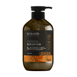 ECOLATIER Мыло Жидкое для Кухни КЛЕМЕНТИН 600 мл 4620046171999 - фото 41735