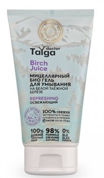 Doctor Taiga Гель для умывания Освежающий 150 мл 4680038358579 - фото 54617