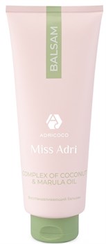 ADRICOCO Бальзам 400 мл COCONUT&MARULA Восстанавливающий 4627189185630 - фото 57772