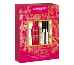 Bourjois НАБОР Тушь "Volume glamour COUP de THEATRE+Блеск для губ 01тон" - фото 59206