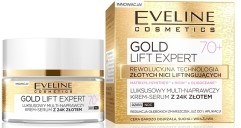 Eveline GOLD LIFT EXPERT 70+ Крем-Сыворотка ультравосстан 50 мл - фото 59646