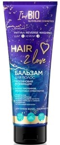 Eveline HAIR 2 LOVE Бальзам для волос ПРОТЕИНОВАЯ регенерация 250 мл - фото 59656