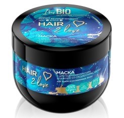 Eveline HAIR 2 LOVE Маска для волос со СРЕДНЕЙ пористостью д/тонких 300 мл - фото 59660