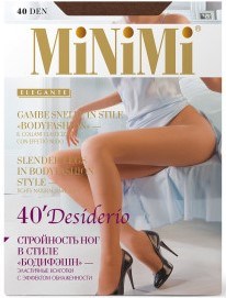 MiNiMi Колготки Desiderio 40 (NUDO) FUMO 3 - фото 60208