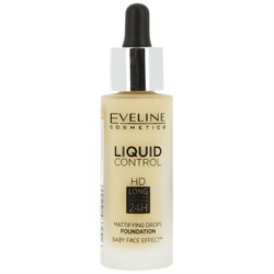 Eveline Тональная основа LIQUID CONTROL №020 - фото 60468