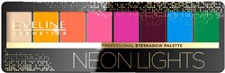 Eveline Тени для век Professional Palette (8шт) №06 Neon Lights - фото 62295
