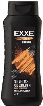 EXXE MEN Гель для душа ENERGY 2в1 Сила и Энергия 400 мл - фото 63777