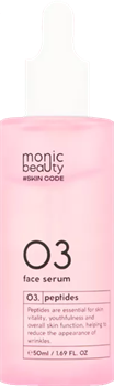 MONIC BEAUTY Skin Code 03 Сыворотка д/лица Пептиды 50мл - фото 64542