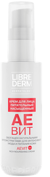 LIBREDERM АЕвит Крем для лица ДНЕВНОЙ Питательный 50 мл 4620002182960 - фото 66756