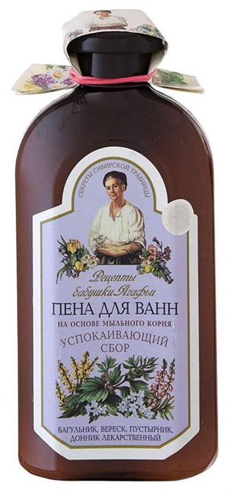 РБА  Пена для ванн успокаивающий сбор 500 мл 4607040310159 - фото 68795