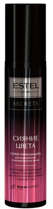 ESTEL SECRETS Спрей-Термозащита СИЯНИЕ ЦВЕТА для окрашенных 200 мл 4606453067896 - фото 68811
