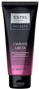 ESTEL SECRETS Бальзам СИЯНИЕ ЦВЕТА для окрашенных 200 мл 4606453067810 - фото 68818