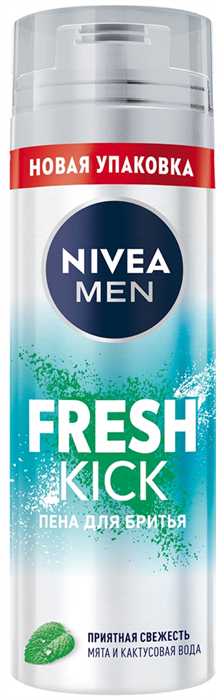 НИВЕЯ  МEN Пена д/бр. Комфорт FRESH мята 200 мл 4006000161563 - фото 68912