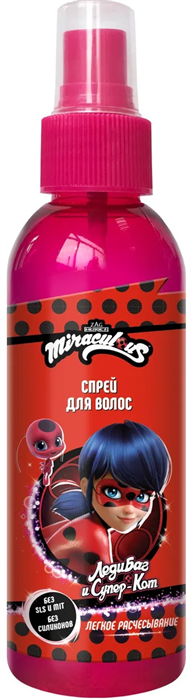 Леди Баг и Супер-Кот Спрей для волос ЛЕДИ БАГ легкое расч.400 мл 4640130795047 - фото 69172