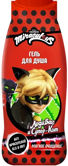 Леди Баг и Супер-Кот Гель для душа СУПЕР КОТ 400 мл 4640130794989 - фото 69183