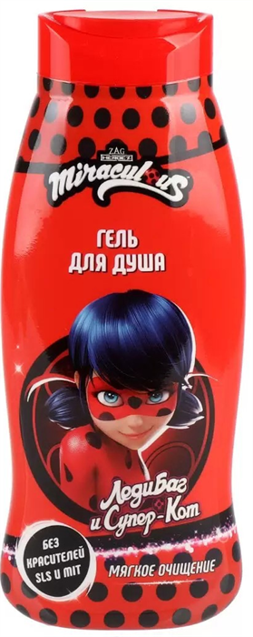 Леди Баг и Супер-Кот Гель для душа ЛЕДИ БАГ 400 мл 4640130794972