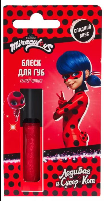 Леди Баг и Супер-Кот Блеск для губ ЛЕДИ БАГ 3мл 4640130795122