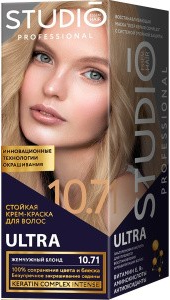 HOLOGRAPHY Краска 3D для волос 10.71 Жемчужный блонд 4650092450366