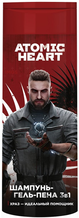 ATOMIC HEART Шампунь-Гель-Пена 3в1 УВЛАЖНЯЮЩИЙ 400 мл 4640130798048 - фото 69251