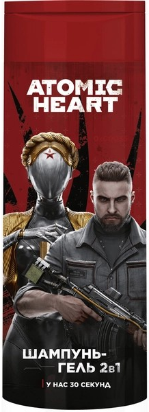 ATOMIC HEART Шампунь-Гель 2в1 ОСВЕЖАЮЩИЙ 400 мл 4640130798055 - фото 69253