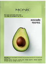 MONIC BEAUTY Skin Code Тканевая маска для лица Авокадо 5061010291692