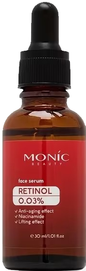 MONIC BEAUTY RETINOL Сыворотка для лица 30мл 5061010286940