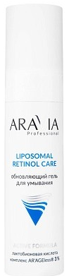 ARAVIA PROF Гель для Умывания Обновляющий RETINOL CARE 250 мл 4680144956621