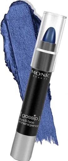 MONIC BEAUTY Карандаш для глаз и лица Gossip тон 07 Navy Luxury 5061010287374