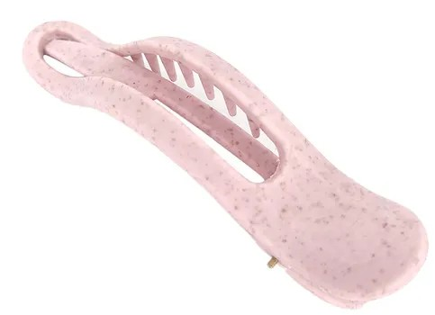 SOLOMEYA Крабик для волос Банан РОЗОВЫЙ 5060504727273
