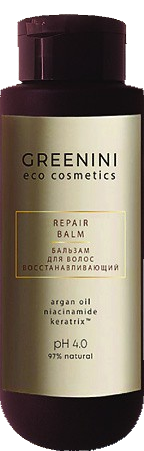 GREENINI ECO Бальзам д/волос ВОССТАНАВЛИВАЮЩИЙ 400 мл 4640145089599