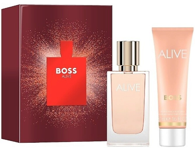 BOSS ALIVE lady набор(30ml + 50 los) 3616304197918