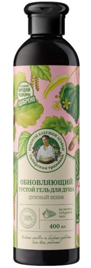 РБА Секреты Гель для душа Обновляющий "Дубовый веник" 400 мл 4610117503262