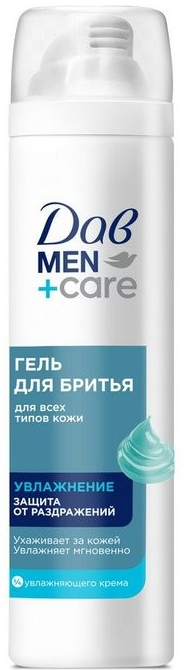 DOVE MEN Гель для бритья УВЛАЖНЕНИЕ 200 мл 4605922040958
