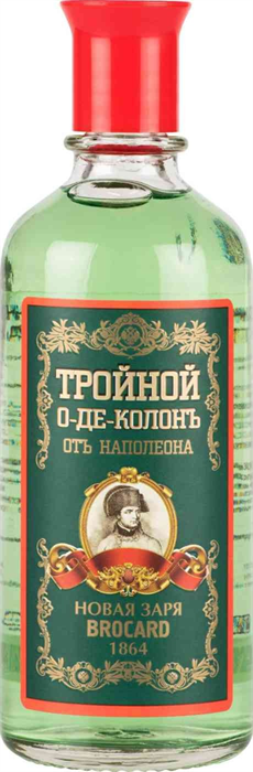 НОВАЯ ЗАРЯ ОДЕКОЛОН Тройной от наполеона 100 мл 4680748370014