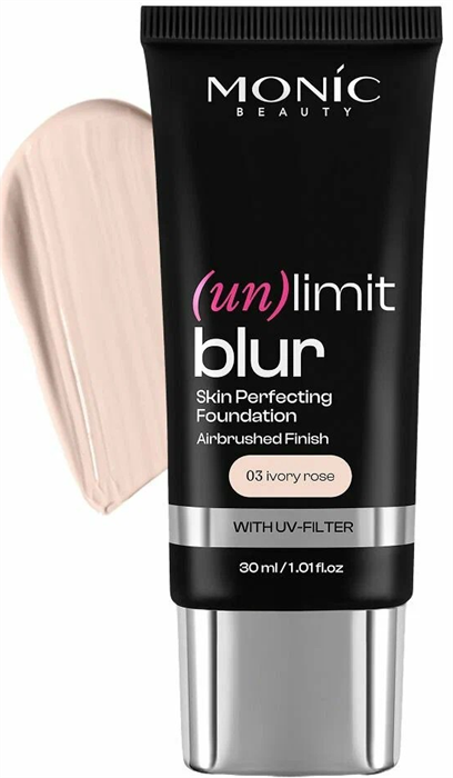 MONIC BEAUTY Тональная основа Выравнивающая 03 IVORY ROSE 5061010290381