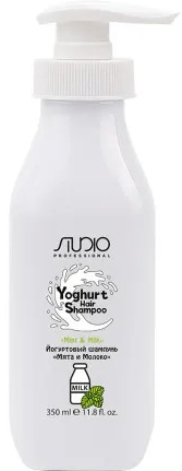 Kapous Йогуртовый Шампунь для волос «Мята и Молоко» 350 мл 4627195754905