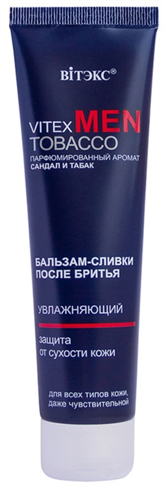 BITЭКС MEN TOBACCO Бальзам-Сливки после бритья 100 мл 4810153042545