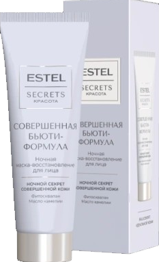 ESTEL SECRETS Маска для лица Ночная СОВЕРШЕННАЯ БЬЮТИ-ФОРМУЛА 50 мл 4606453092485