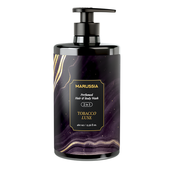 МARUSSIA PERFUMED Шампунь-Гель для душа 2в1 TOBACCO LUXE 460 мл 4610116240779
