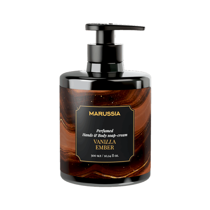 МARUSSIA PERFUMED Мыло для рук и тела VANILLA EMBER 300 мл 4610116240687