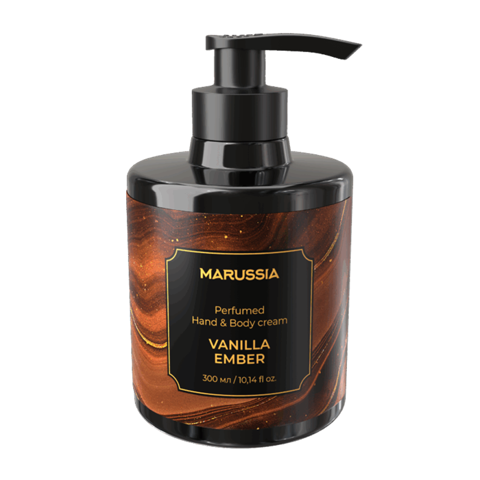 МARUSSIA PERFUMED Крем для рук и тела VANILLA EMBER 300 мл 4670204605811
