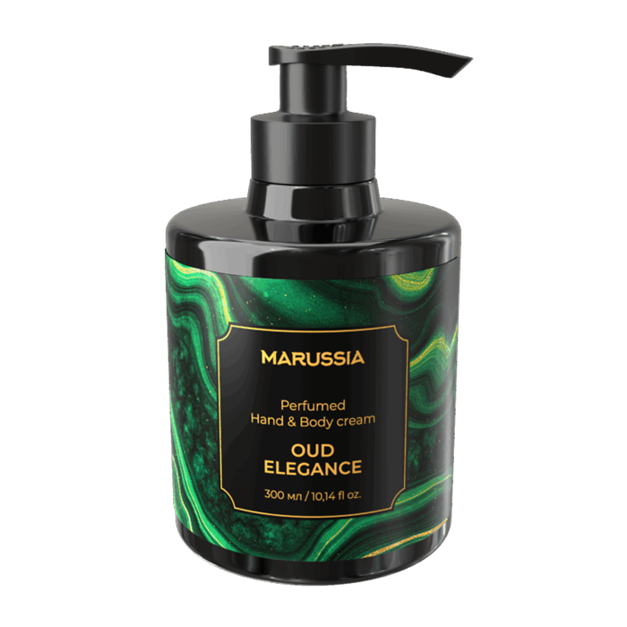 МARUSSIA PERFUMED Крем для рук и тела OUD ELEGANCE 300 мл 4670204605835