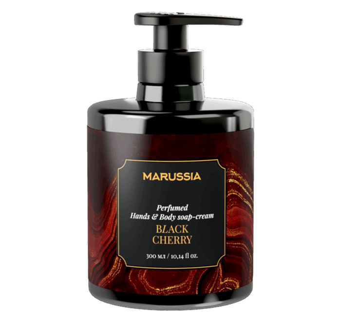 МARUSSIA PERFUMED Крем для рук и тела BLACK CHERRY 300 мл 4670204605859