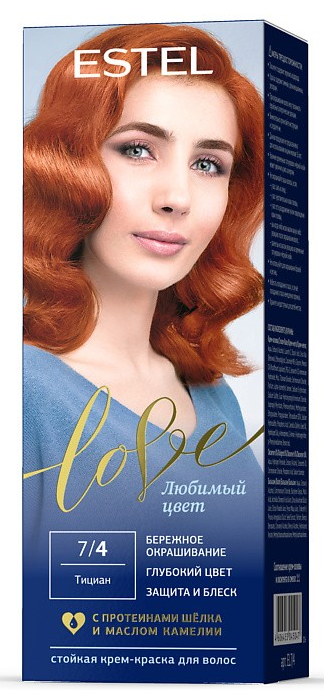 Estel Love Краска для волос № 7/4 тициан 4606453045047