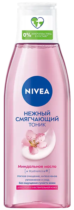 НИВЕЯ Тоник для сухой кожи Нежный смягчающий 200 мл (81106) 4005808192267
